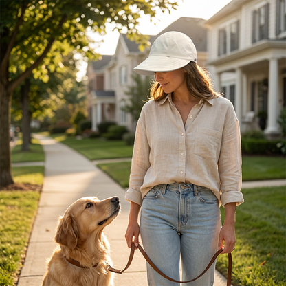 Women's Breathable Ponytail Sun Hat