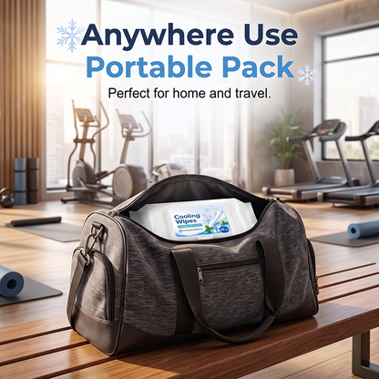 Refreshing Wet Wipes for Gym